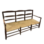 Antique Rushed Seat Set