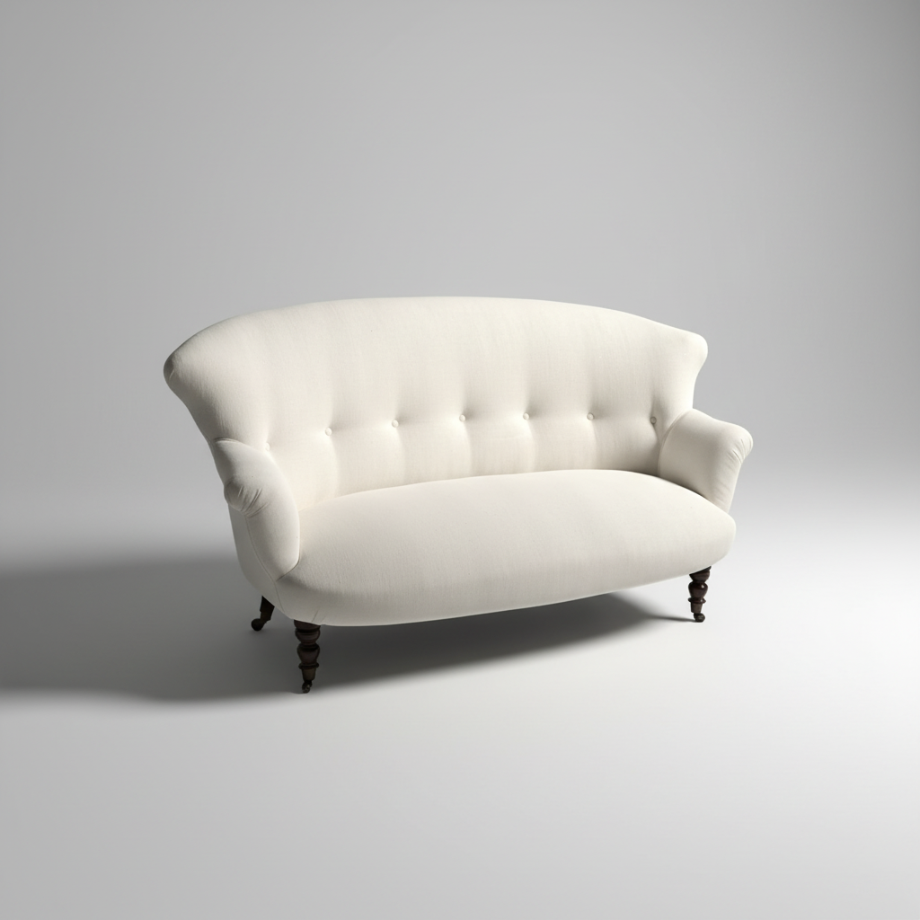 White Nap Sofa, 1880's