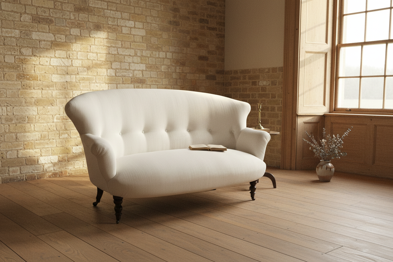 White Nap Sofa, 1880's