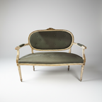 Olive Louis XV Settee