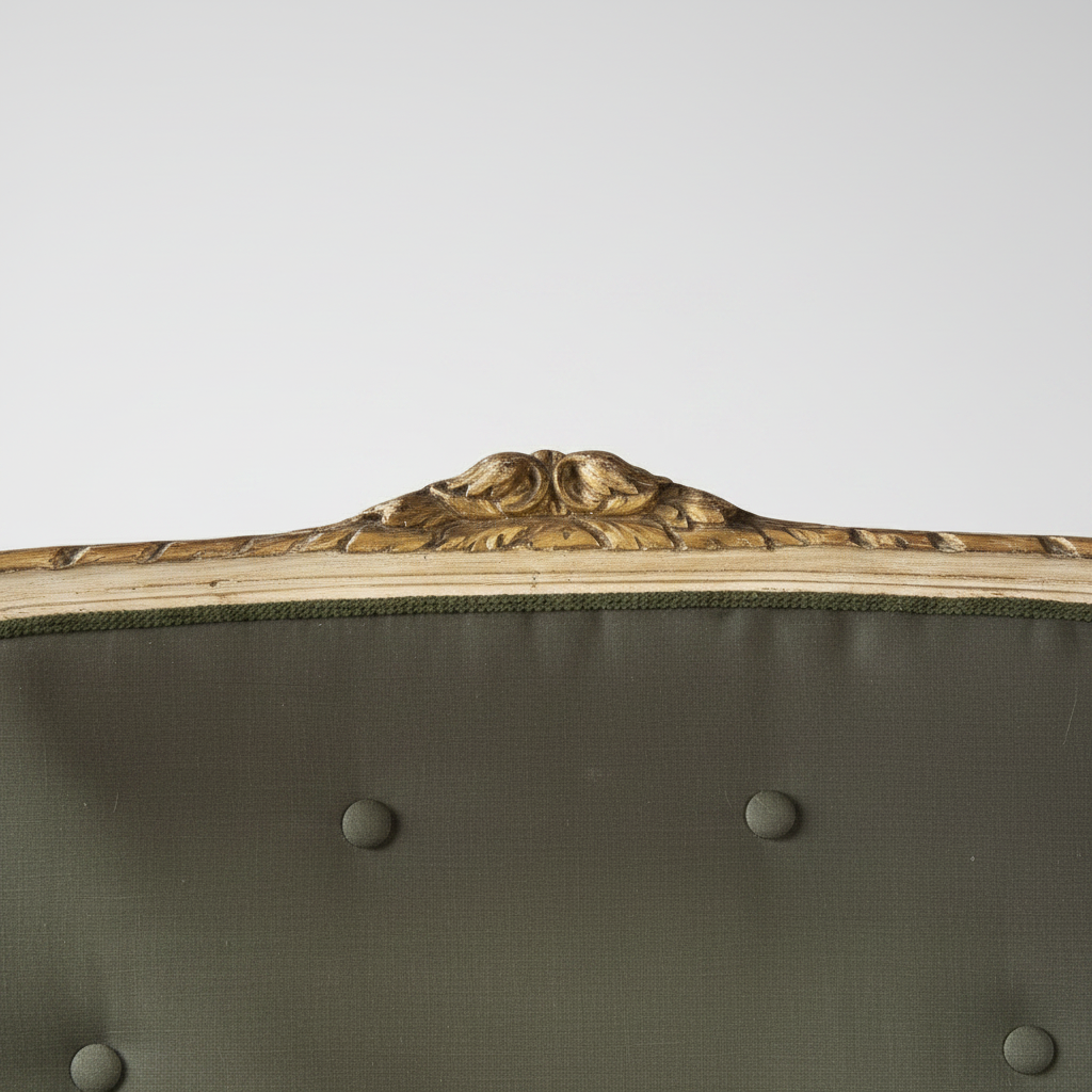 Olive Louis XV Settee