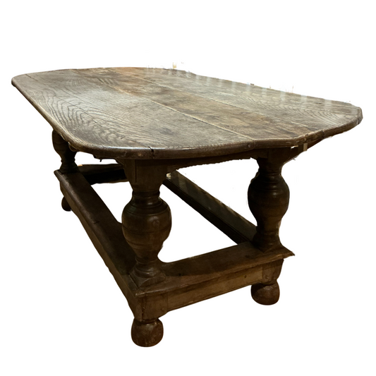 Dutch Refectory Oak Table, 1680