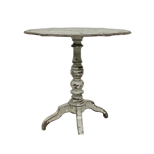 Antique Painted Lamp Table