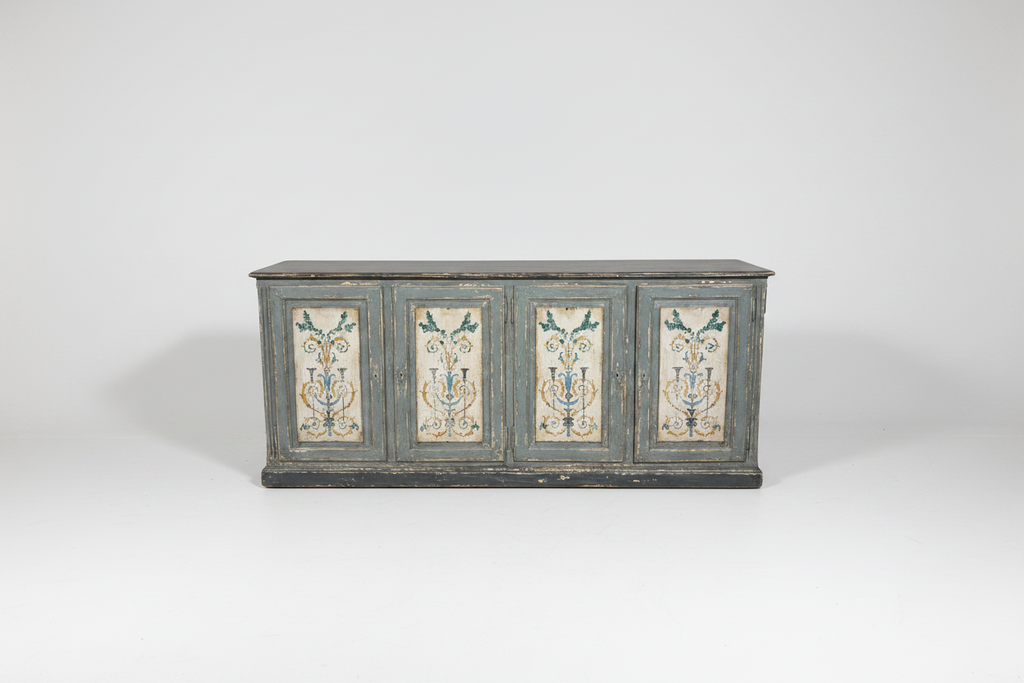 Italian Painted Sideboard c 1880