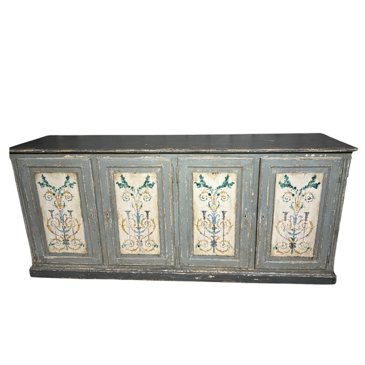 Italian Painted Sideboard c 1880