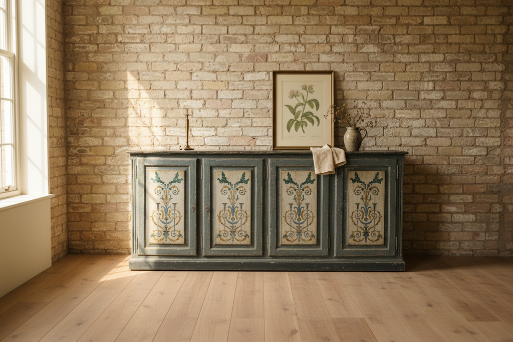Italian Painted Sideboard c 1880