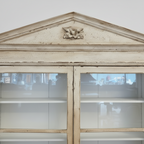 Italian Painted Desk Cabinet