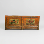 Floral Orange Console