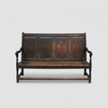 Elm and Oak Hall Bench, 1880's