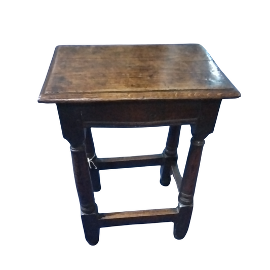 Period Joint Stool, 1790