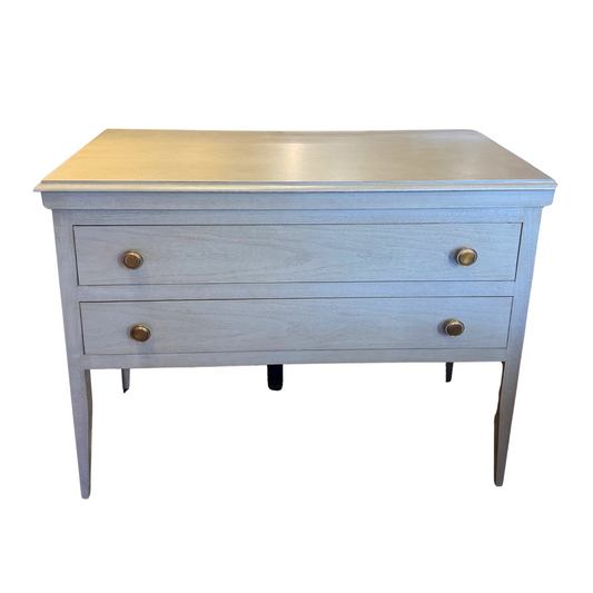 Inlay Chest in Modern French Gray