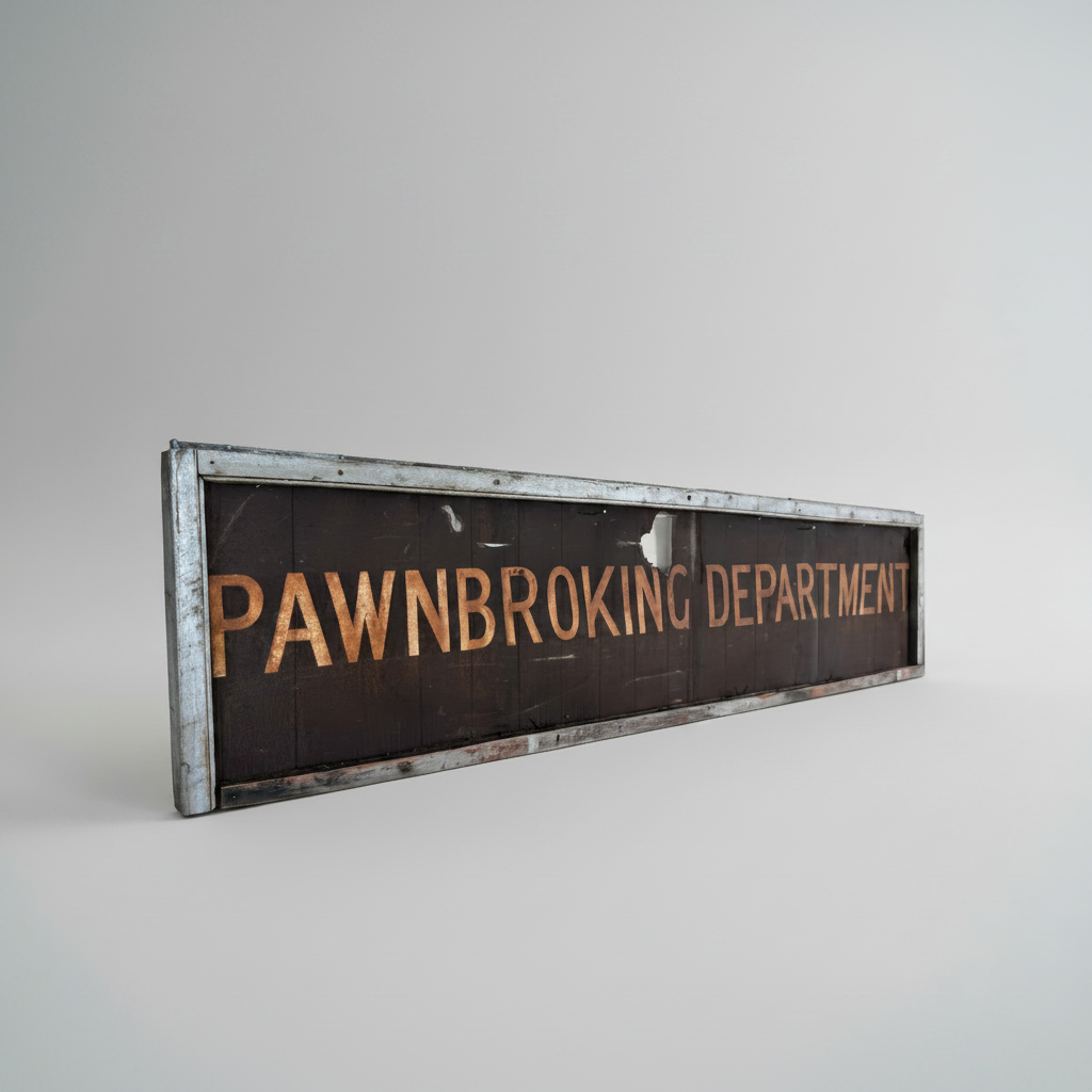Pawnbroker's Sign, 1900's