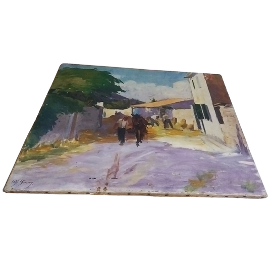 Painting of a Stable