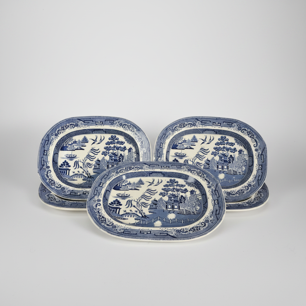 English Willow Platter