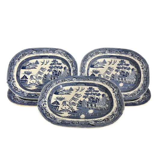 English Willow Platter