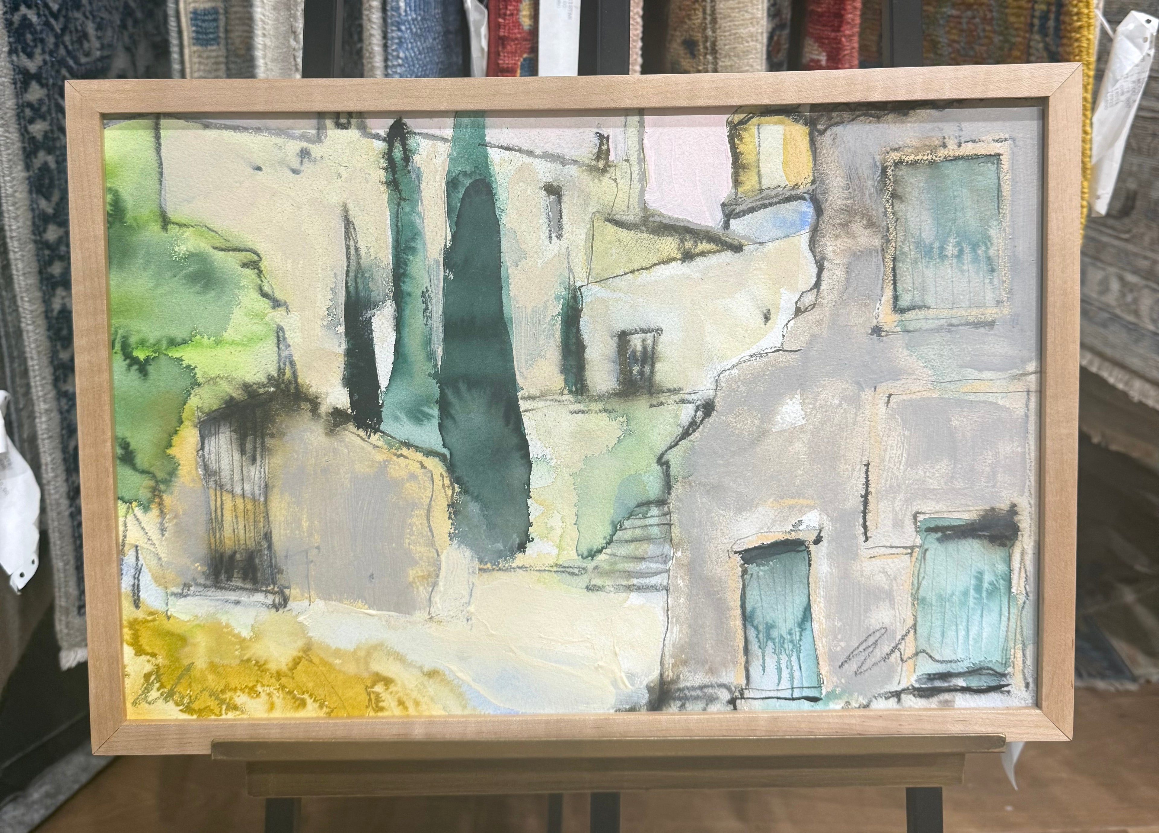 "eyguieres study, provence"
