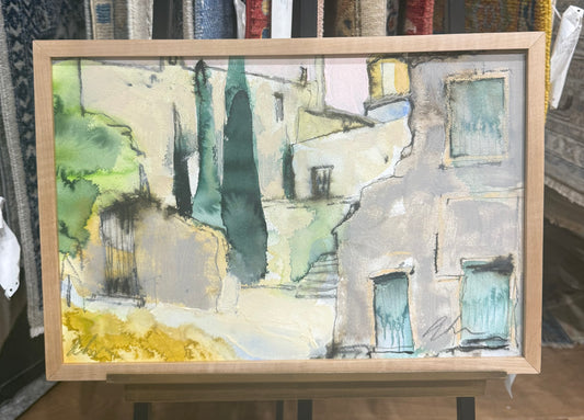 "eyguieres study, provence"