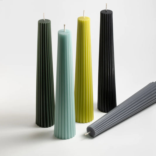 Fluted Pillar Candle