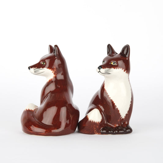 Fox Salt and Pepper Shakers