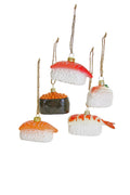Glass Sushi Ornaments