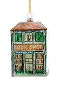 Glass Book Shop Ornament