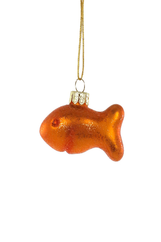 Glass Fish Cracker Ornament