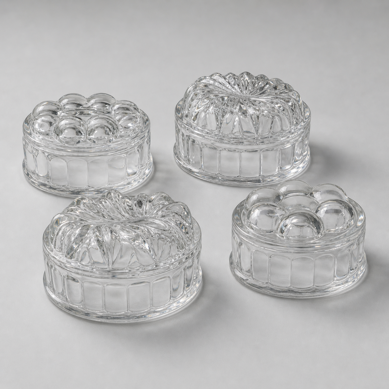 Assorted Jelly molds