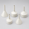 Collection of 5 Ceramic Funnels