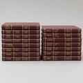 Collection of C18th Century Leather Bound Books