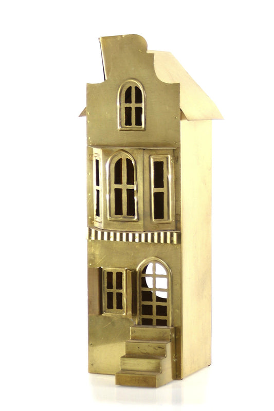 Brass Christmas Victorian Townhouse