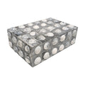 Medium Polka Dot Grey Box