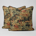 Silk Chinoiserie Pillows