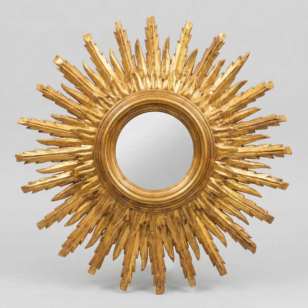 Double Layered Starburst Mirror