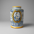 Antique Tuscan Majolica Vase