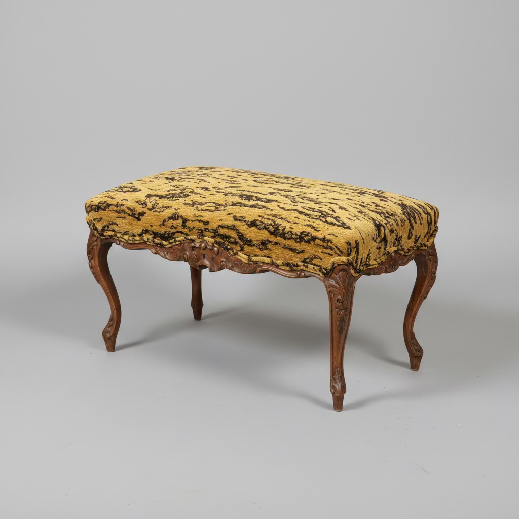 Tiger Velvet Bench