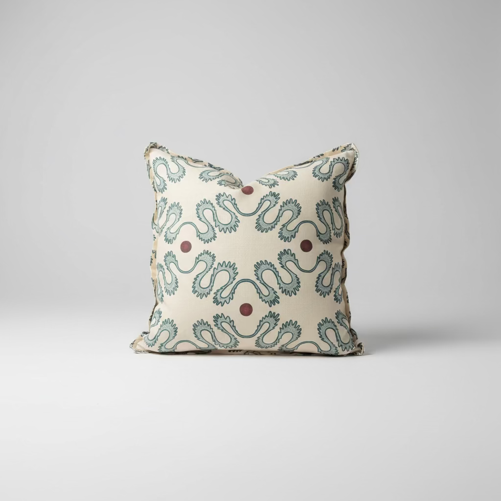 Pattern Play Indigo Pillow