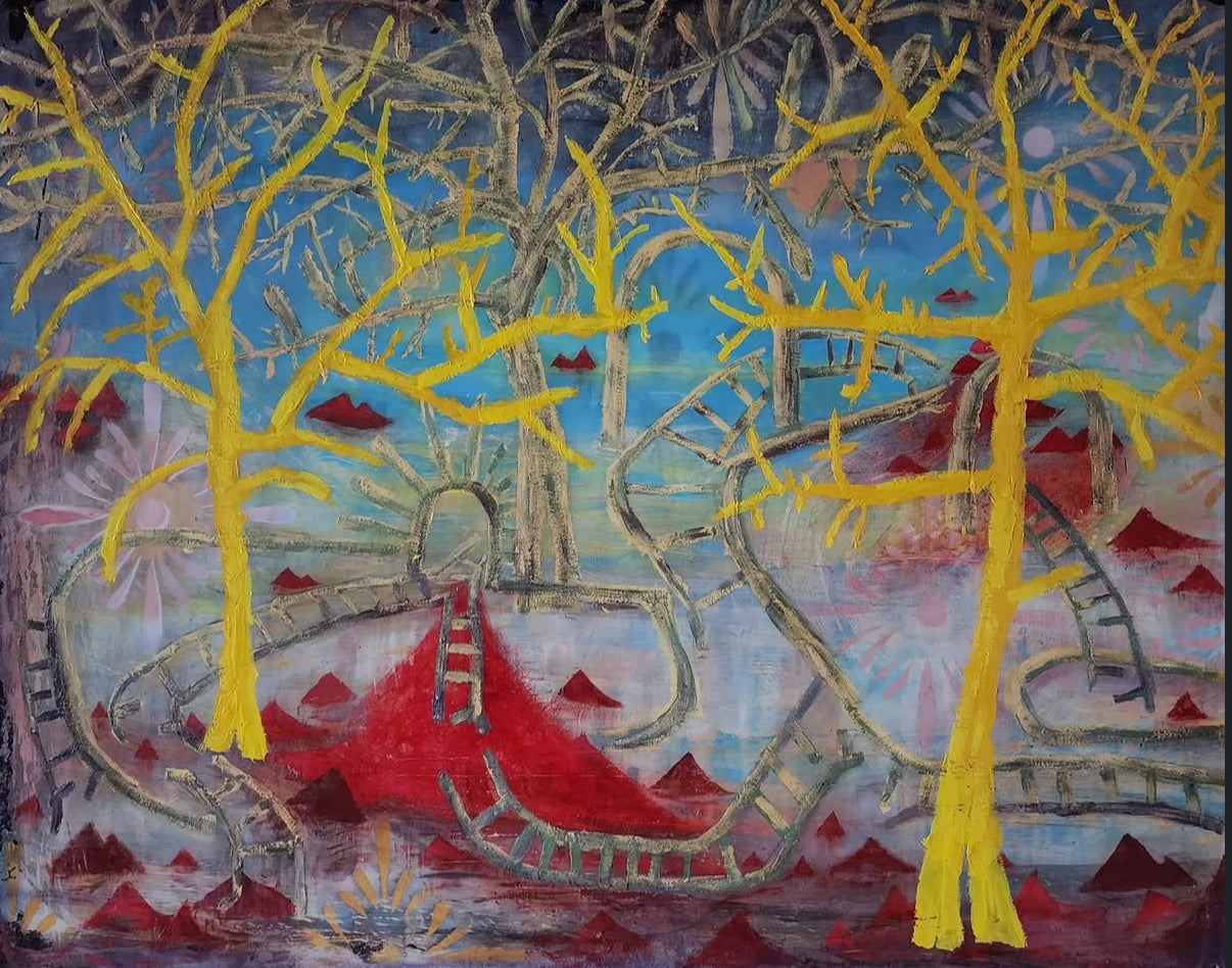 "Blood Pingos / What a Moth Might See"