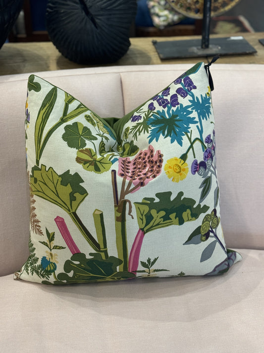 Rhubarb Garden Pillow