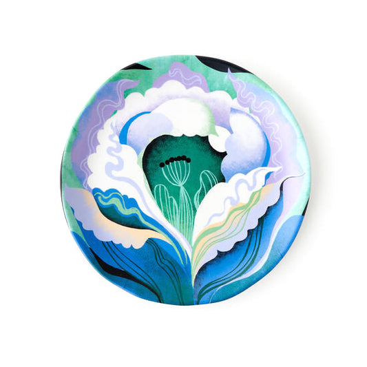 Melamine O'Keeffe Plate