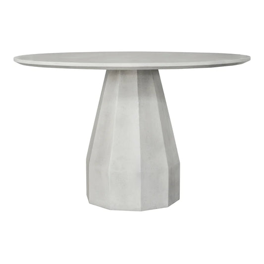 Geometric Outdoor Dining Table