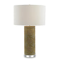 Brass Beaded Table Lamp