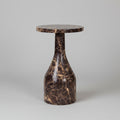 Garnet Marble Side Table