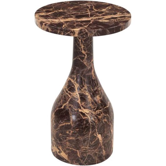 Garnet Marble Side Table