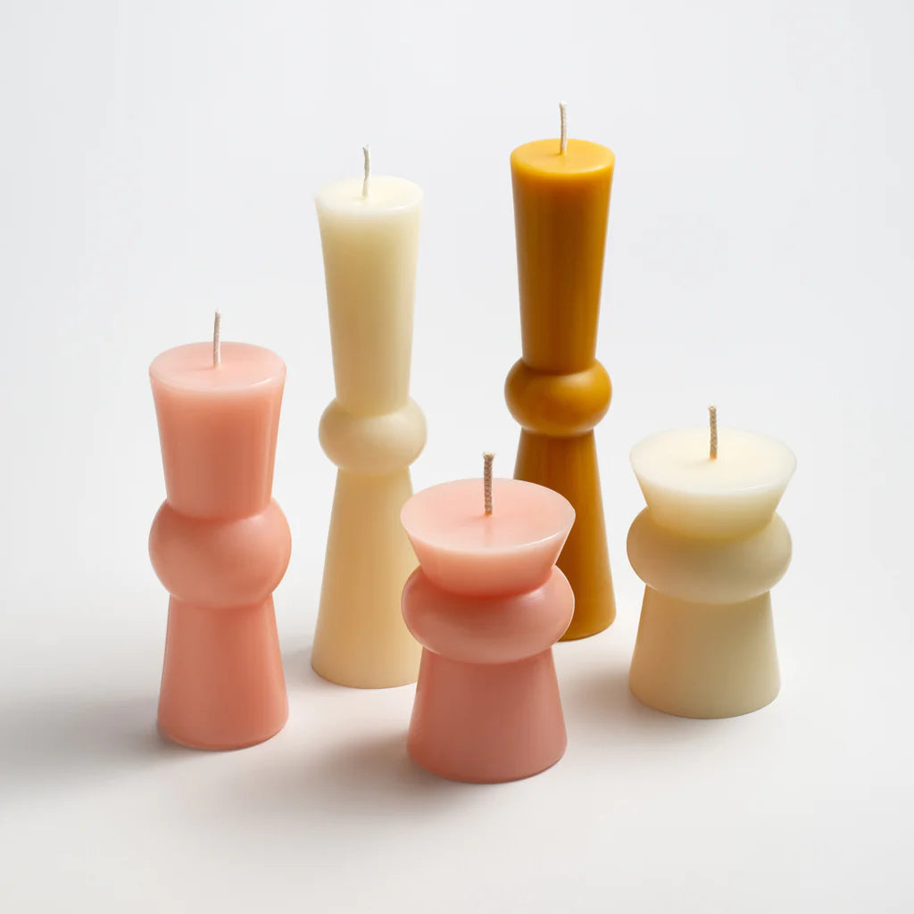 Josee Pillar Candles, Tall