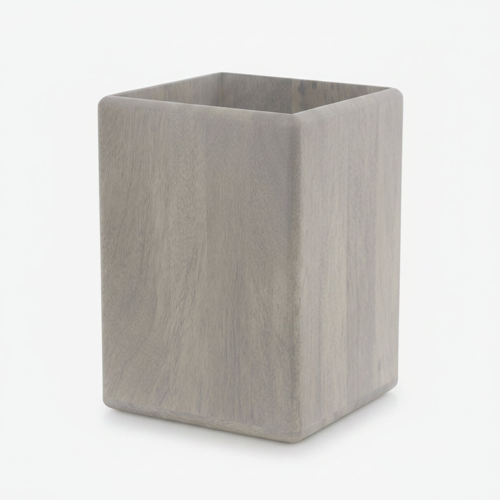 Mango Wood Waste Basket