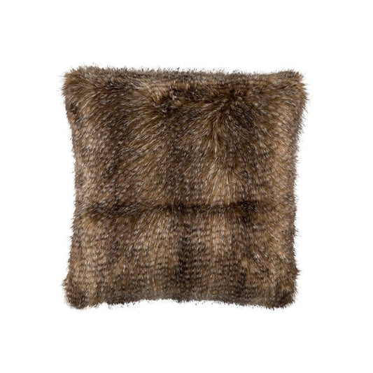 Chestnut Faux Fur Pillow