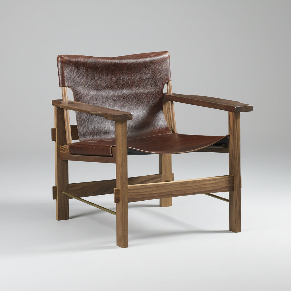 Whiskey and Walnut Arm Chair