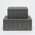 Brass Studded Box