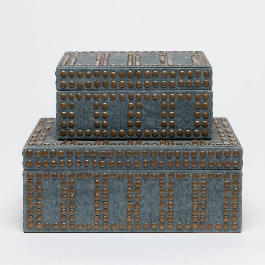Brass Studded Box