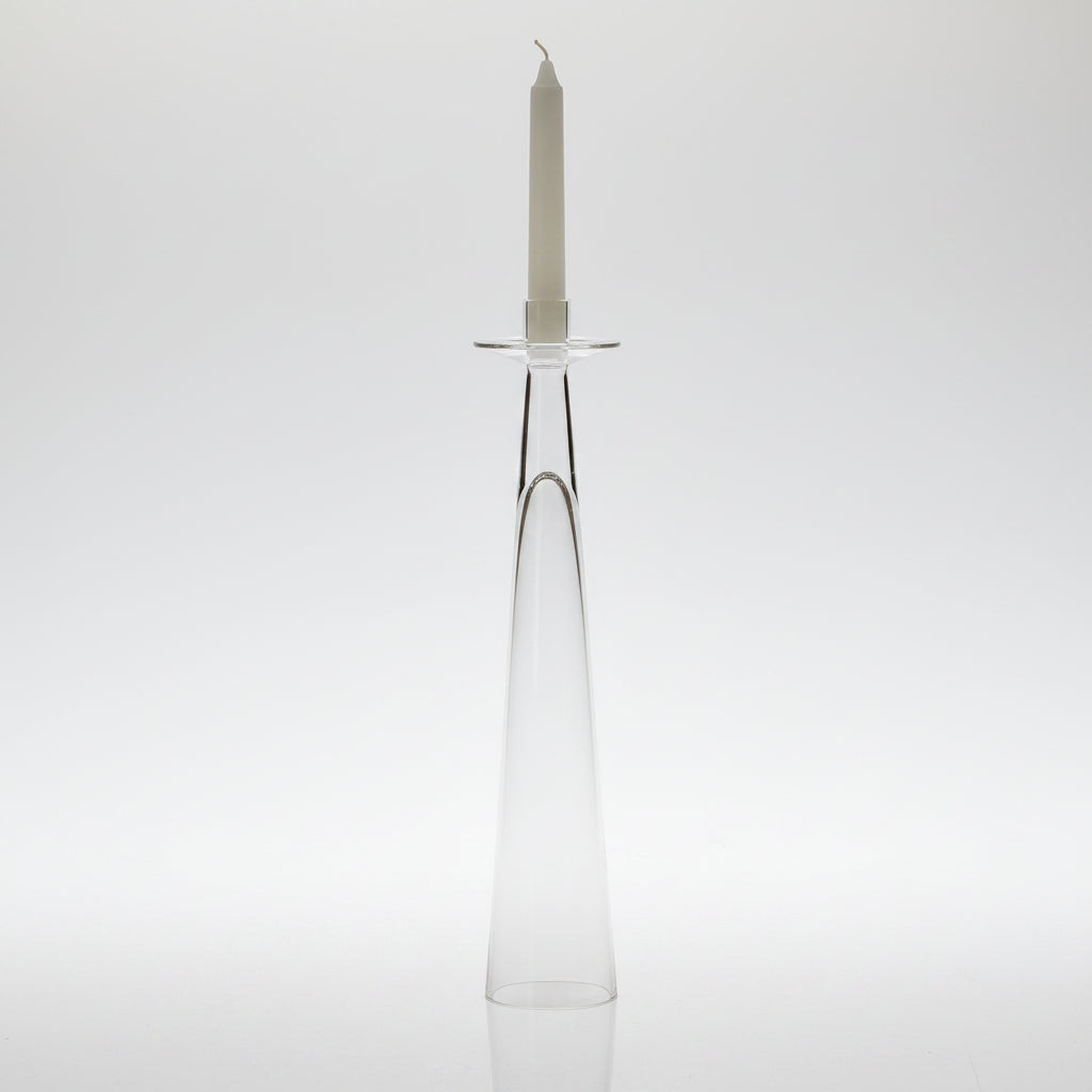 Glass Candle Holder
